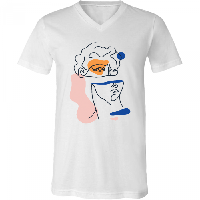 abstract David's head