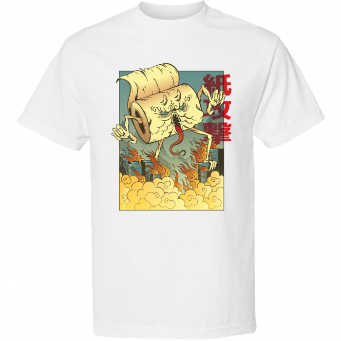 toilet paper monster