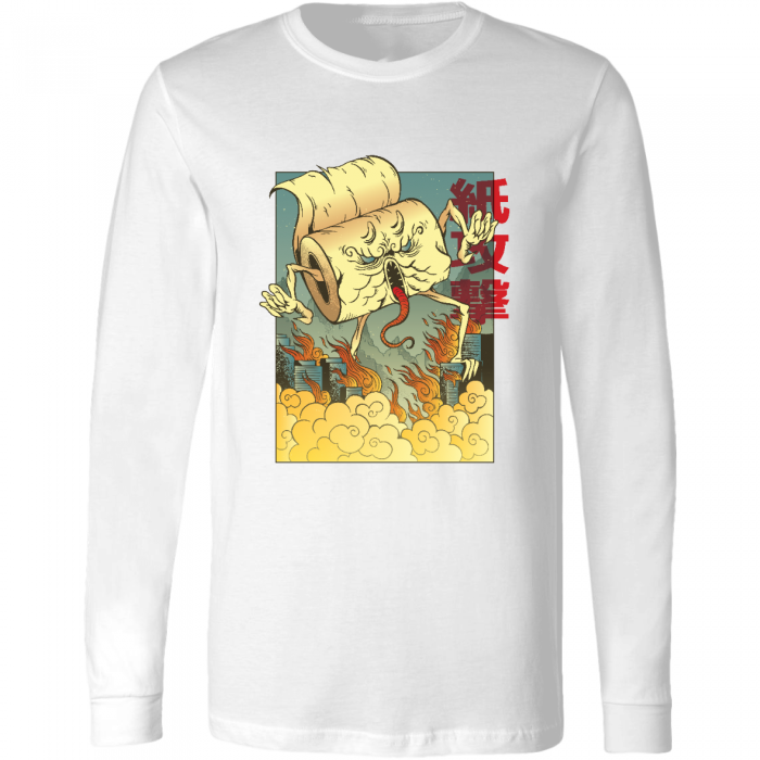 toilet paper monster