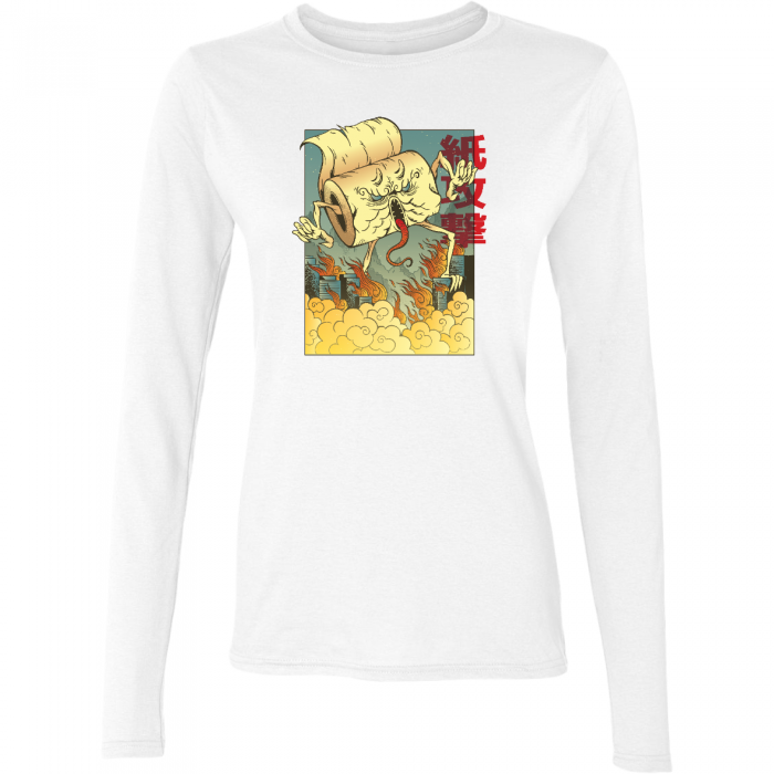 toilet paper monster