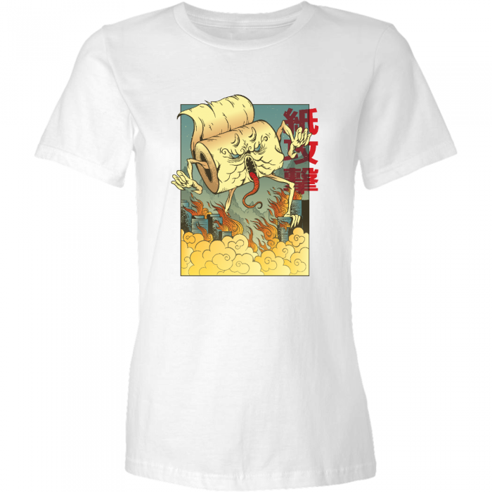 toilet paper monster