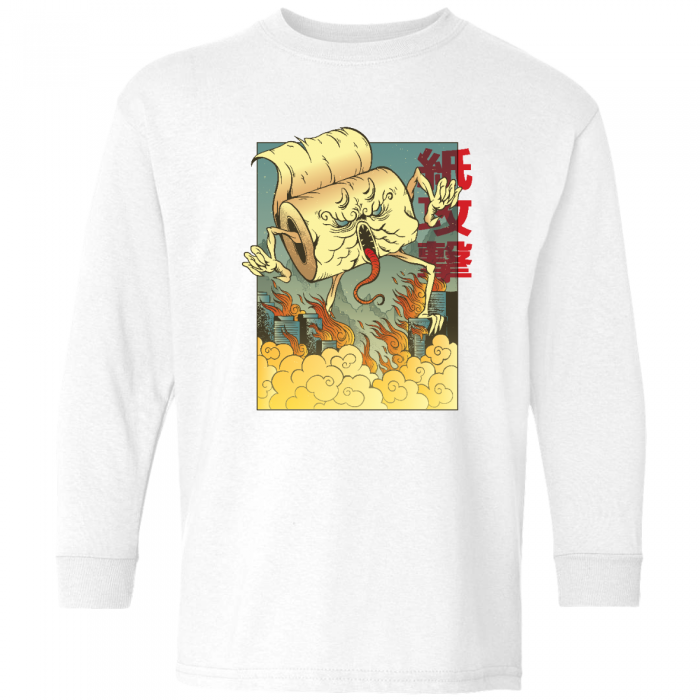 toilet paper monster