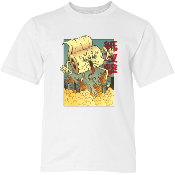 toilet paper monster