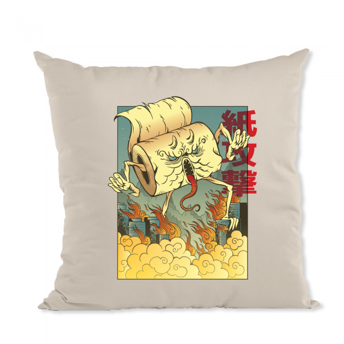 toilet paper monster