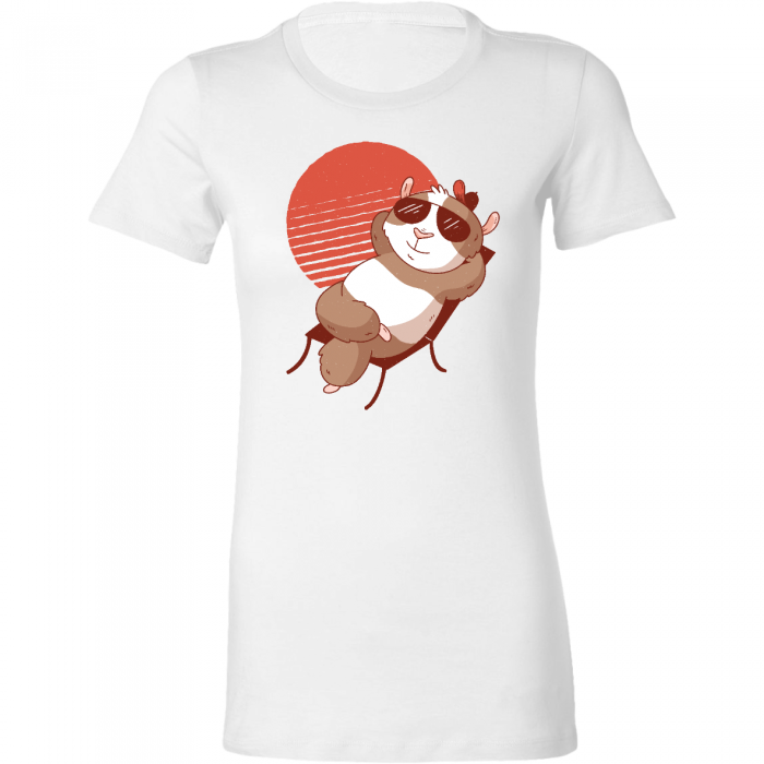 Guinea pig under the sun