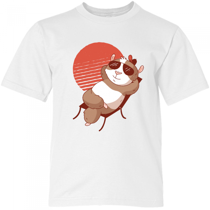 Guinea pig under the sun