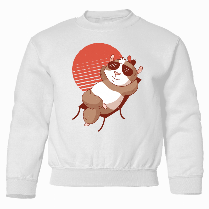 Guinea pig under the sun