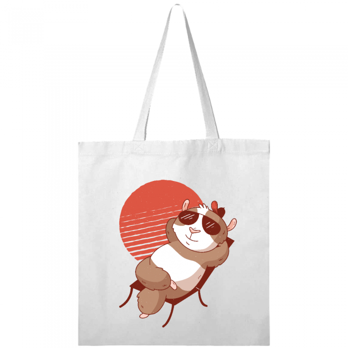 Guinea pig under the sun