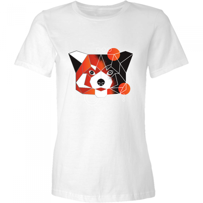 polygonal red panda