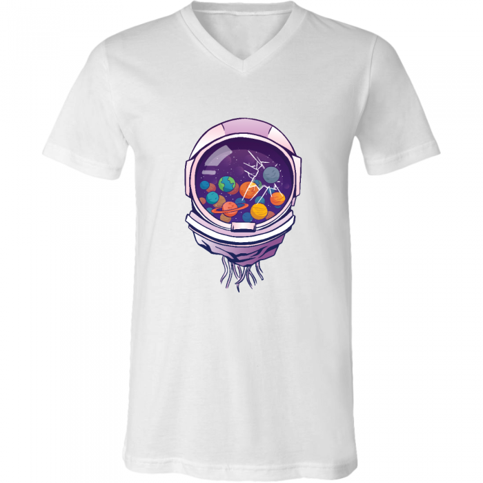 astronaut helmet planets