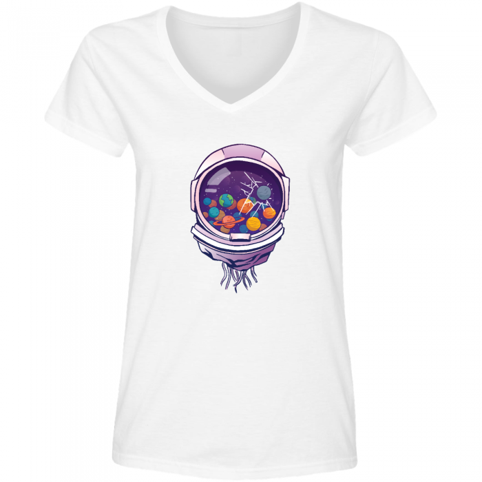 astronaut helmet planets