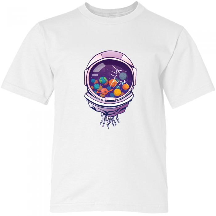 astronaut helmet planets