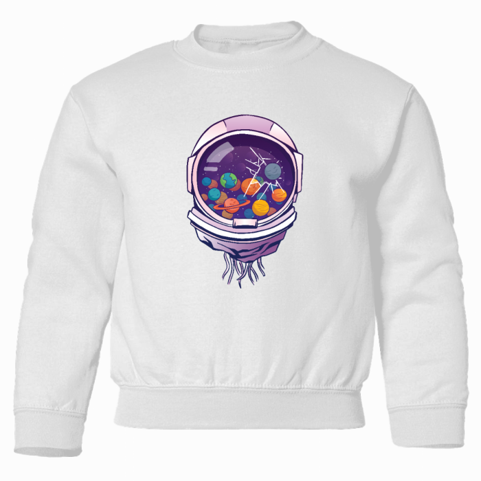 astronaut helmet planets