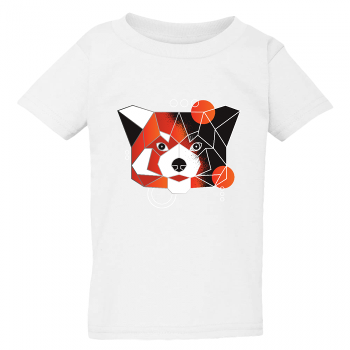 polygonal red panda