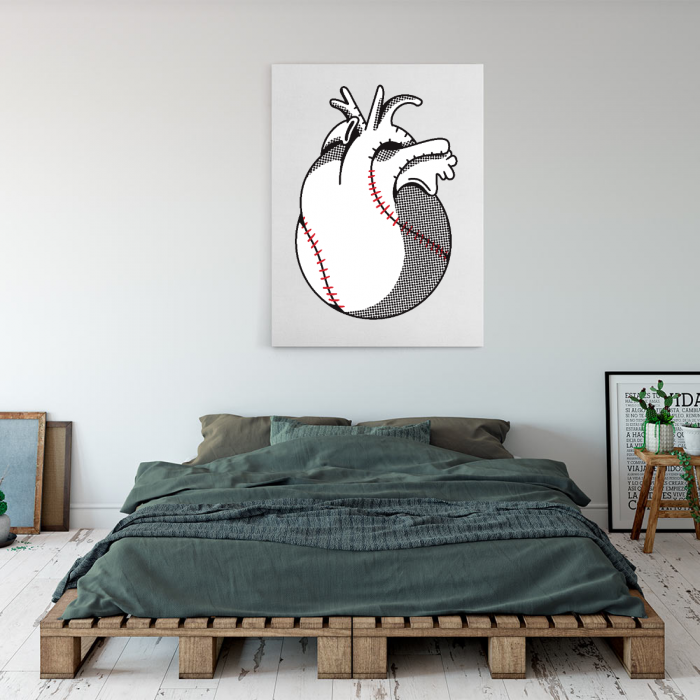 baseball heart