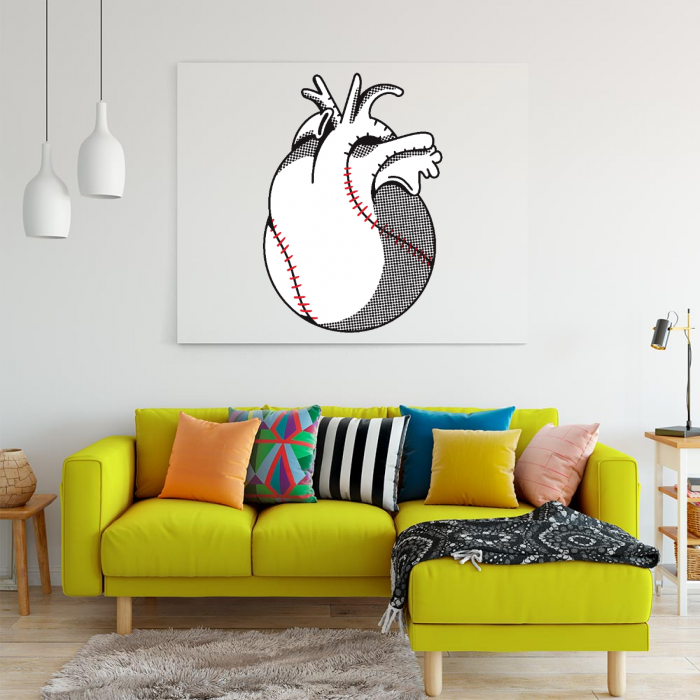 baseball heart