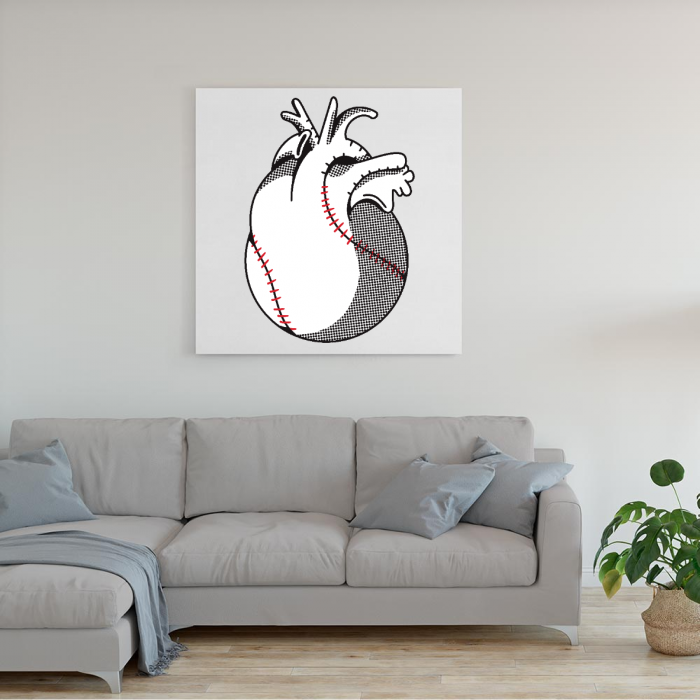 baseball heart