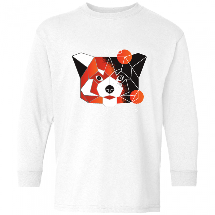 polygonal red panda