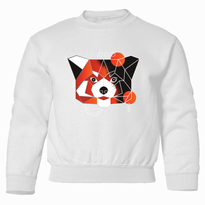 polygonal red panda