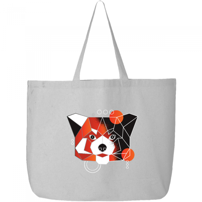 polygonal red panda