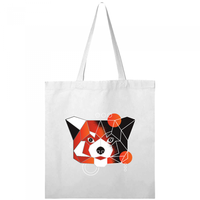 polygonal red panda