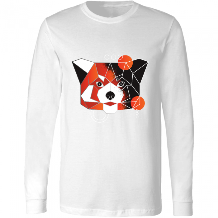 polygonal red panda